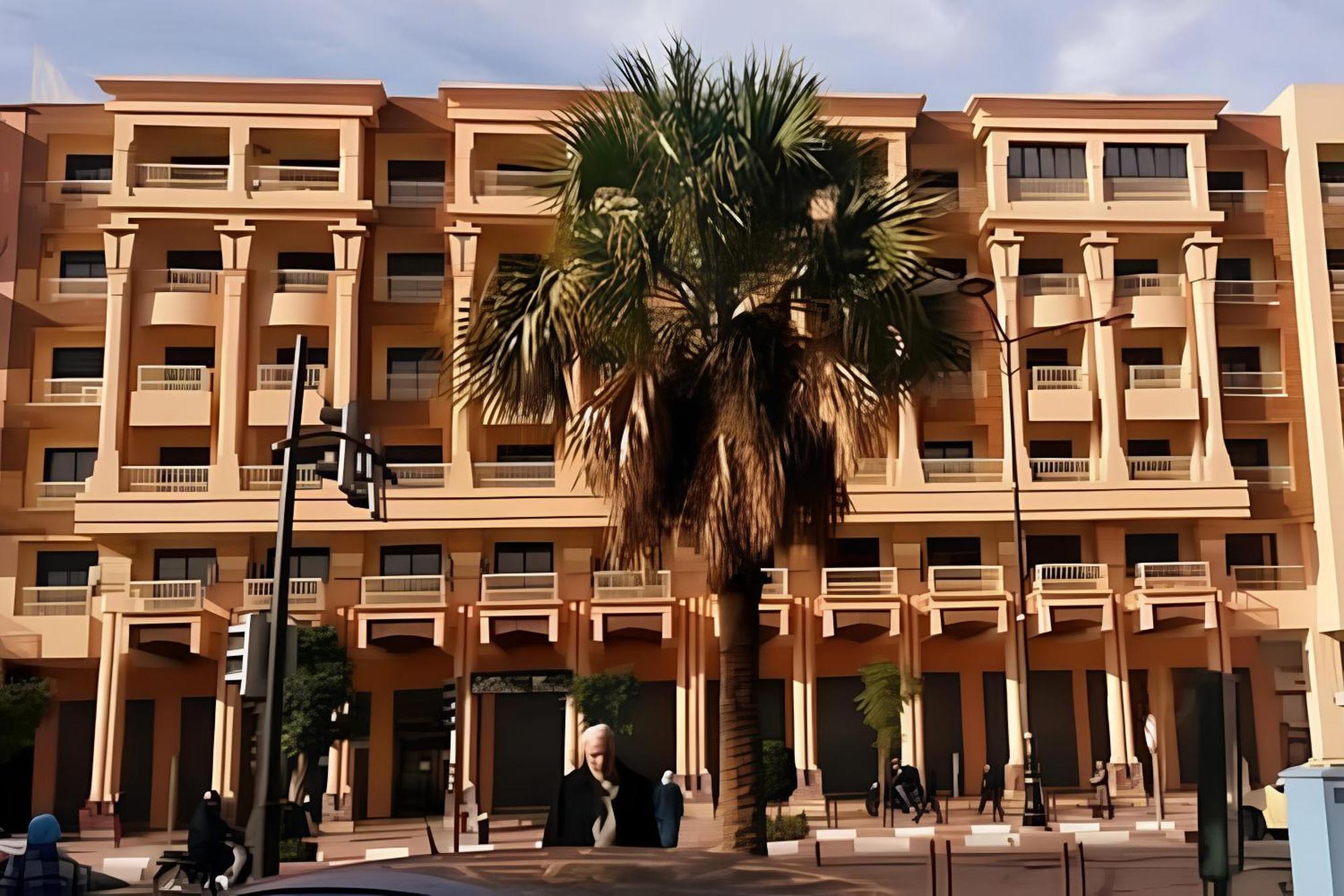 C-Appartement De Luxe Plein Centre De Gueliz Avec Piscine Parking Wifi Netflix マラケシュ エクステリア 写真